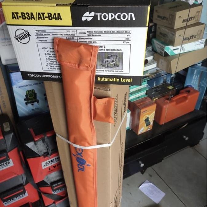 Waterpas Topcon Atb4A Garansi 1Tahun New