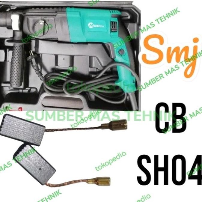 Diskon (1) Karbon brush mesin bor mailtank sh04 spull  bor rotary sh04 mailtank sumbermte Buru Order