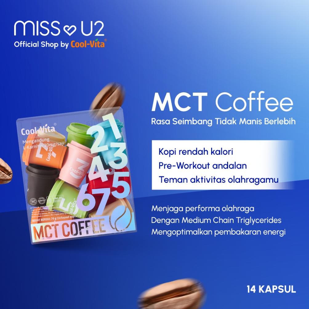 

Siap Kirim Coolvita MCT Coffee Mix 14 Kapsul Big Box - Kopi Mix MCT Oil Rasa Enak & Nikmat