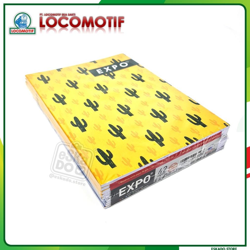 

Siap Kirim Buku Tulis Locomotif EXPO 42 Lembar Isi 10 Buku | Buku Sekolah Lucu Murah