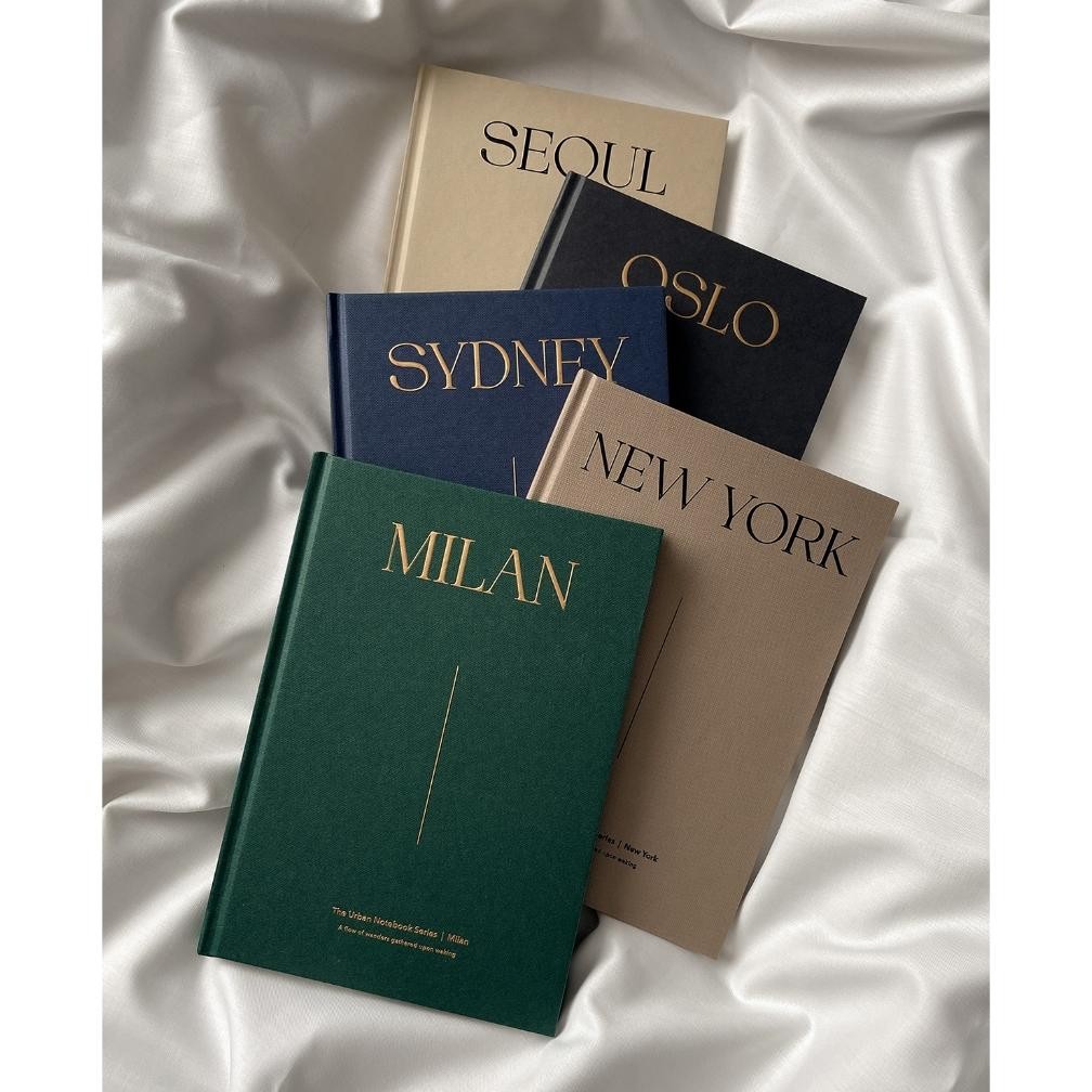 

Siap Kirim Notebook Aesthetic Hardcover A5 - Buku Catatan URBAN SRS