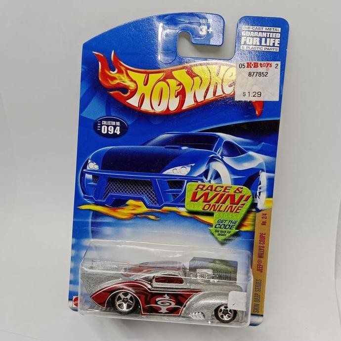 HotWheels   JEEP WILLYS COUPE   LWA14-332