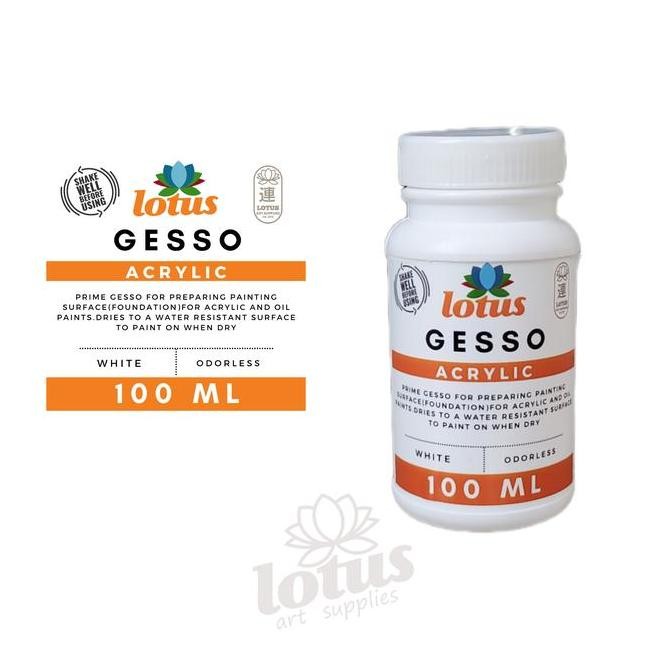 

Lotus Acrylic Gesso Primer Decoupage 100Ml