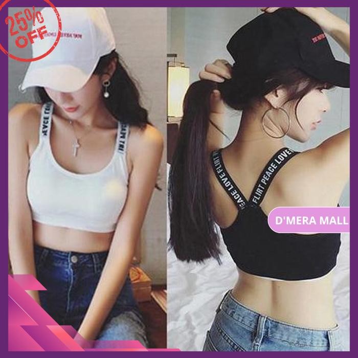 BRA SEAMLESS PLAIN SPORTS GYM BRA # BAGUS 