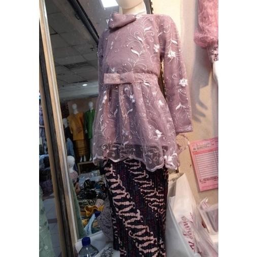 New Set kebaya anak / kebaya kartini / kebaya brokat anak / kebaya muslim ~