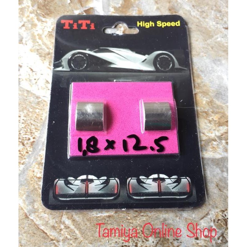 Magnet Silver Strong Titi 1.8 Mm X 12.5 Mm - Magnet Silver Tamiya