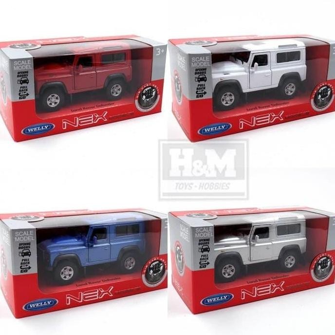 Land Rover Defender Diecast Welly