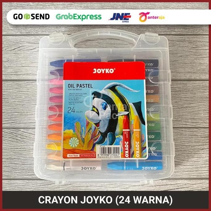 

Crayon Joyko 24 Warna / Oil Pastel Op-24S / Krayon Minyak