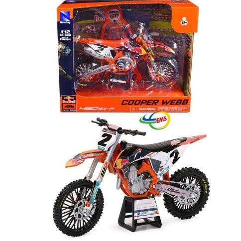 58353 - New Ray 1/12 KTM 450 SX-F Factory Racing Red Bull #2 Cooper Webb