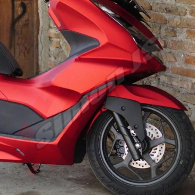 Variasi tambahan fender depan spakbor depan utk pcx 150 dan utk pcx 160 Motorcycle Sporty