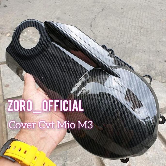 Cover Tutup Cvt Carbon Mio M3 / Mio Z / Mio 125 / Mio S / Fino 125 / Xride 125 / Soul Gt 125 ZORO