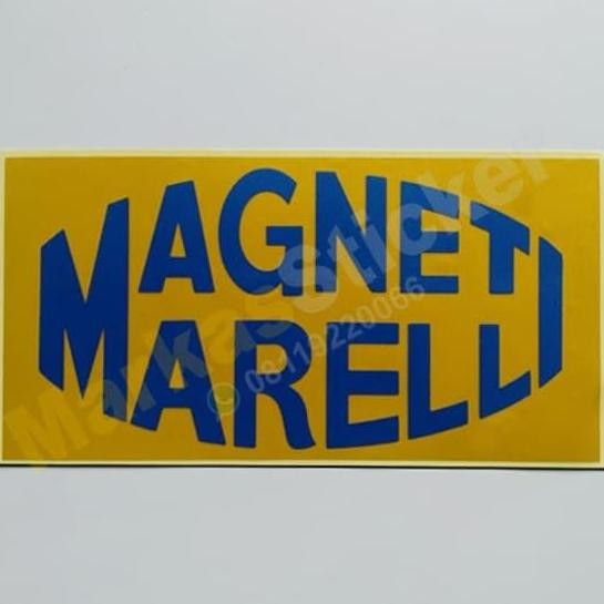 

Baru Stiker Magneti Marelli Yellow and Blue Logo