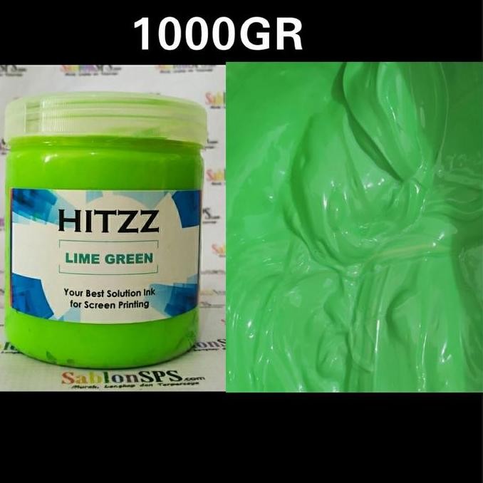 

Tinta Plastisol Lime Green Distro Clothing 1Kg