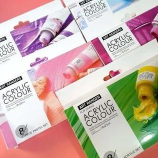 

Art Ranger Acrylic Set Pastel / Neon / Glitter / Metallic / Regular - Set Cat Akrilik 8X22Ml