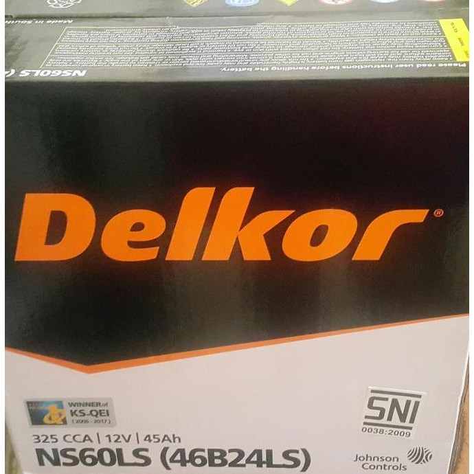 Accu Delkor Mf Ns 60Ls | Aki Ns 60Ls