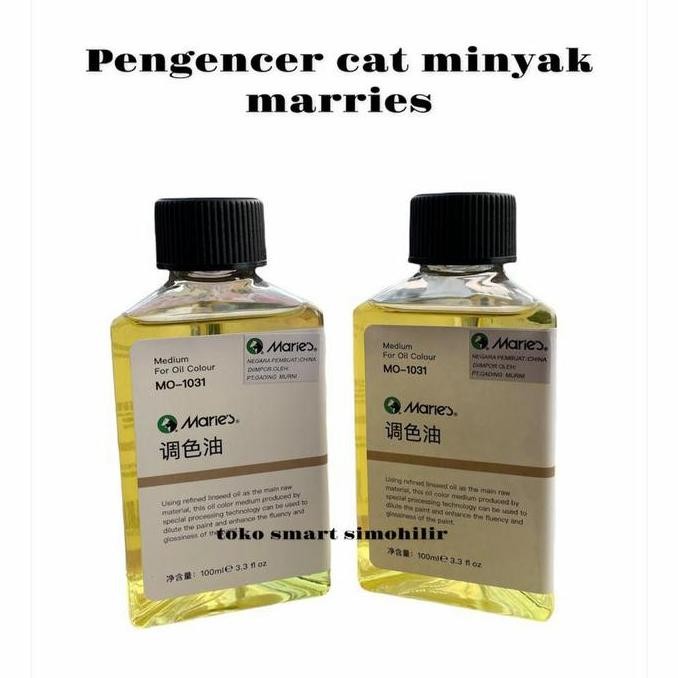 

Pengencer Cat Minyak Maries/ Painying Medium For Oil Colour