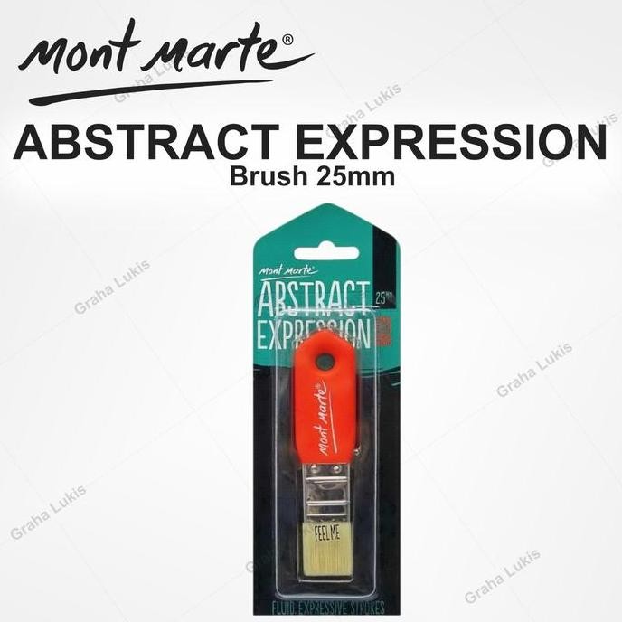 

Mont Marte Abstract Expression Brush - 25Mm