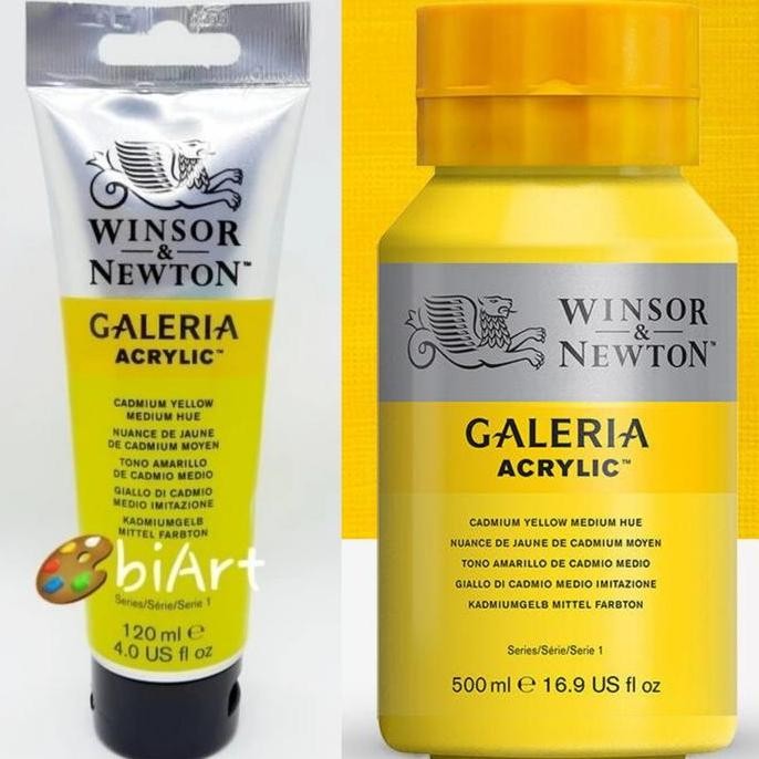 

Cat Akrilik Galeria Acrylic Colour 120 Ml Cadmium Yellow Medium Hue