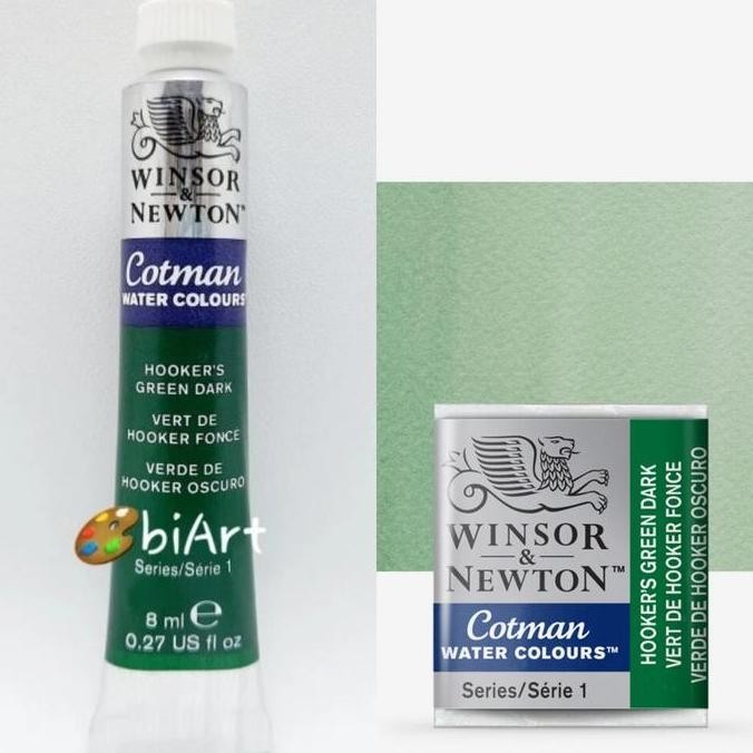 

Cat Air Cotman Water Colour Hooker'S Green Dark Tube 8 Ml Winsor