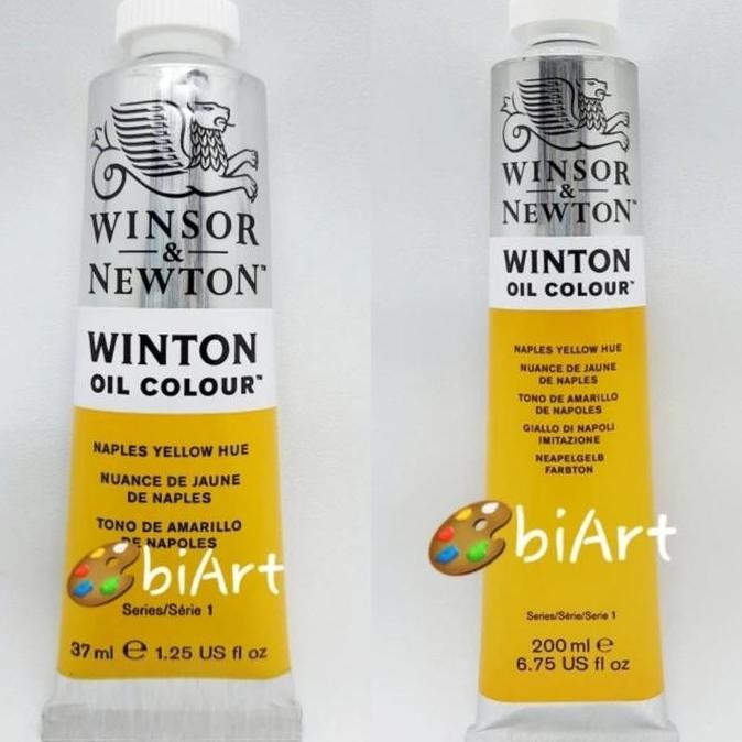 

Cat Minyak Winton Oil Colour 200 Ml Naples Yellow Hue Winsor & Newton