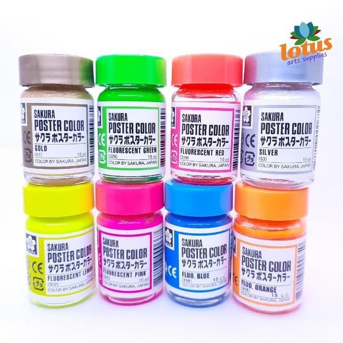 

Sakura Poster Color 15Ml ( Premium Colors )
