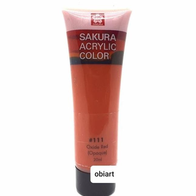 

Sakura Acrylic Color 20 Ml Oxide Red