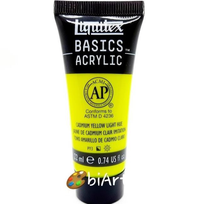 

Cat Akrilik Liquitex Basics Acrylic 22 Ml Cadmium Yellow Light Hue