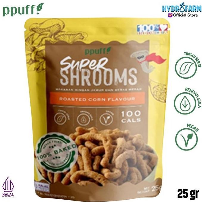 

JB Ppuff! - Supershrooms Roasted Corn / Snack Jamur Jagung Bakar None