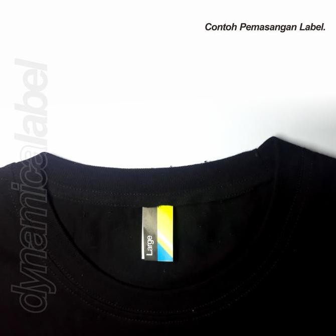 (Expert) Nylon Printing - Label Size Ukuran Baju - Label Size Untuk Kaos Polos