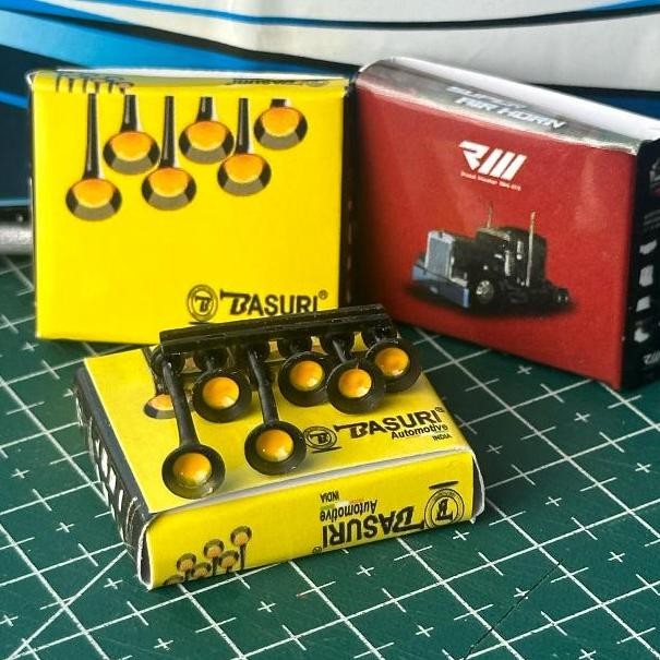 Fx-4 C6 Not Custom V2 Miniatur Corong Bus Basuri Msk Kuning, Hitam, Merah Miniatur Custom By Kardus 