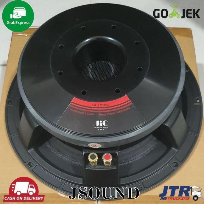 Terbaru Speaker Jic La 12100 - Speaker 12 Inch - Woofer, Subwoofer