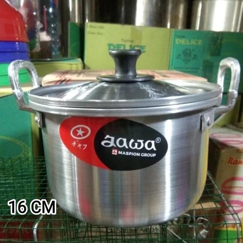 Panci jawa 16 cm/panci kecil aluminium jawa Nugi