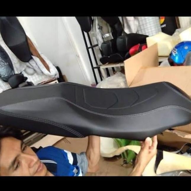 Jok Motor Custom Xmax Super Slim Busa Latek Papas Rangka MBtech