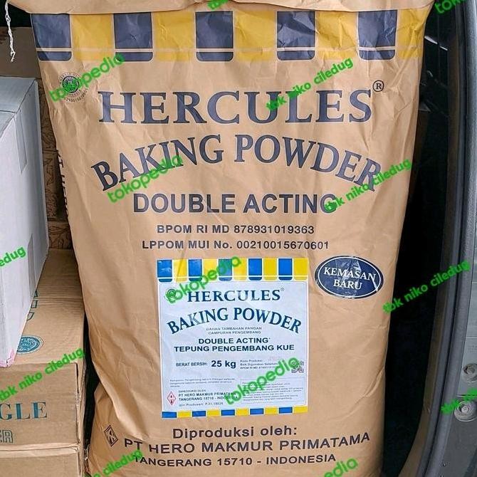 

Hercules Baking Powder Double Acting Timbangan 1 Kg Khusus Grab Gojek