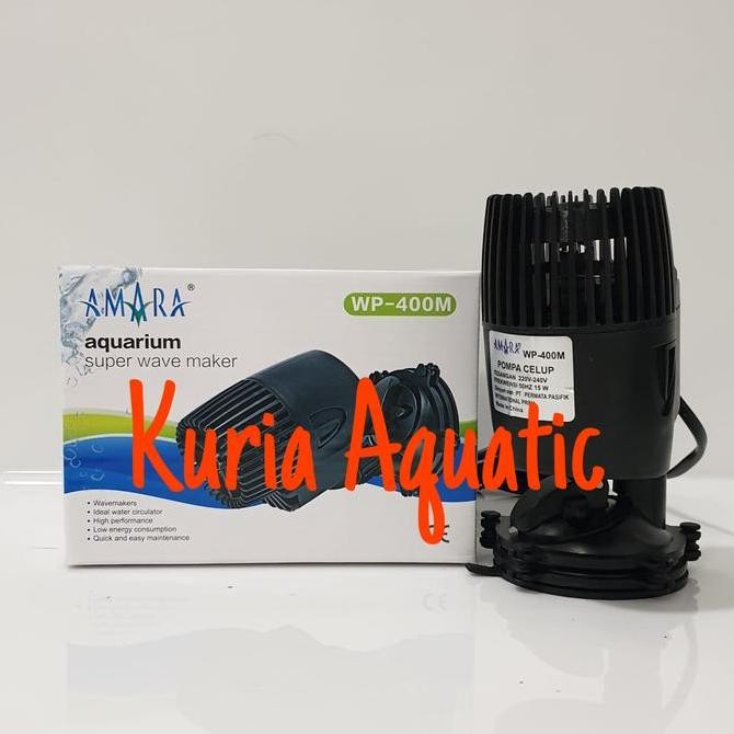 Amara Wp 400M Aquarium Super Wave Maker Wp400M Pembuat Arus Wp 400 M