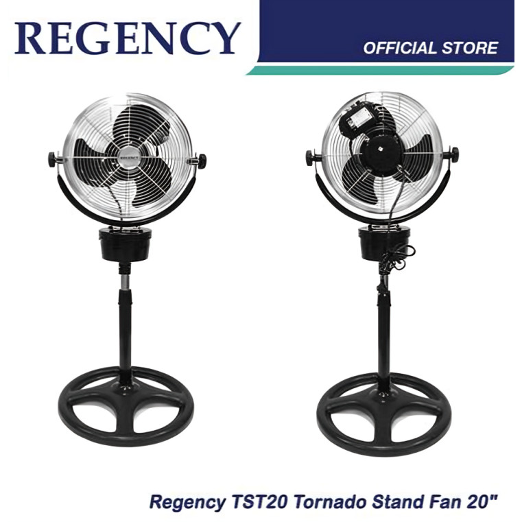 Kipas Tornado Regency TST-20 20 Inch Kipas Angin Berdiri Regency TST20 Regency Stand Fan 20"