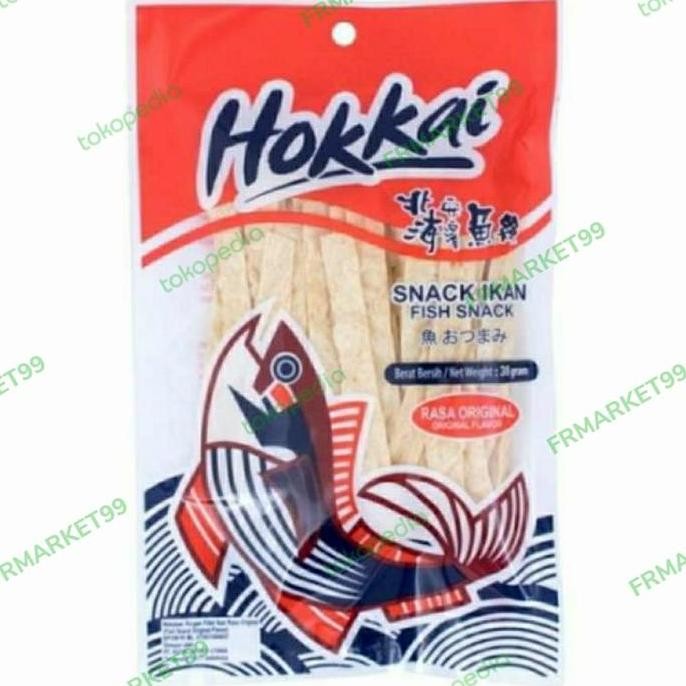 

JB hokkai fish snack original thin| 38 grm None