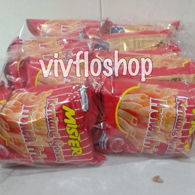 

JB Chiki Mister Kentang Goreng French Fries (isi 10) None