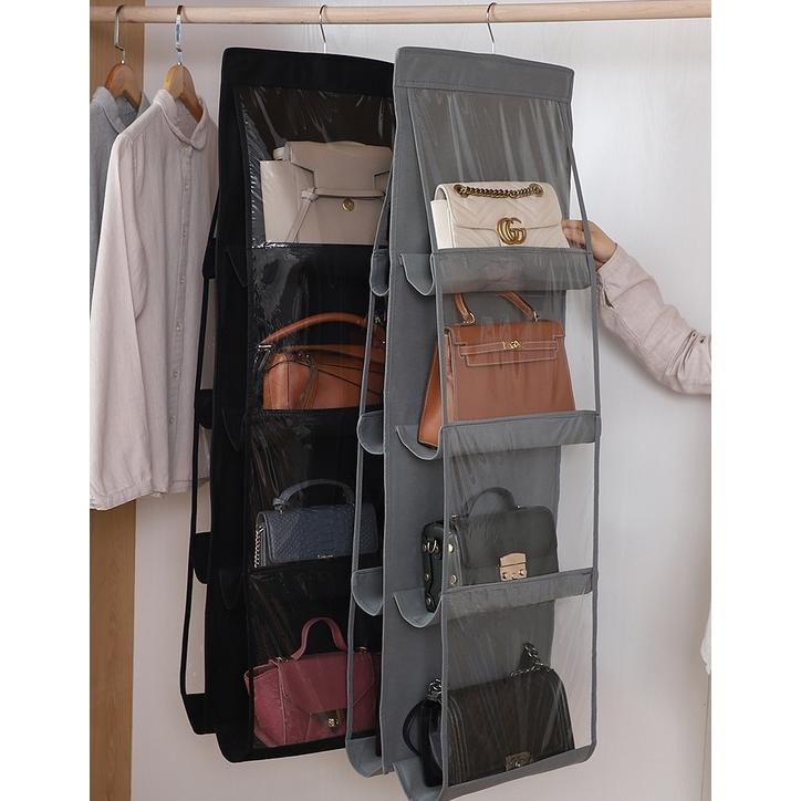 tas lemari/lemari pakaian/rak tas gantung/tempat tas gantung/pemegang tas gantung rak gantung/lemari