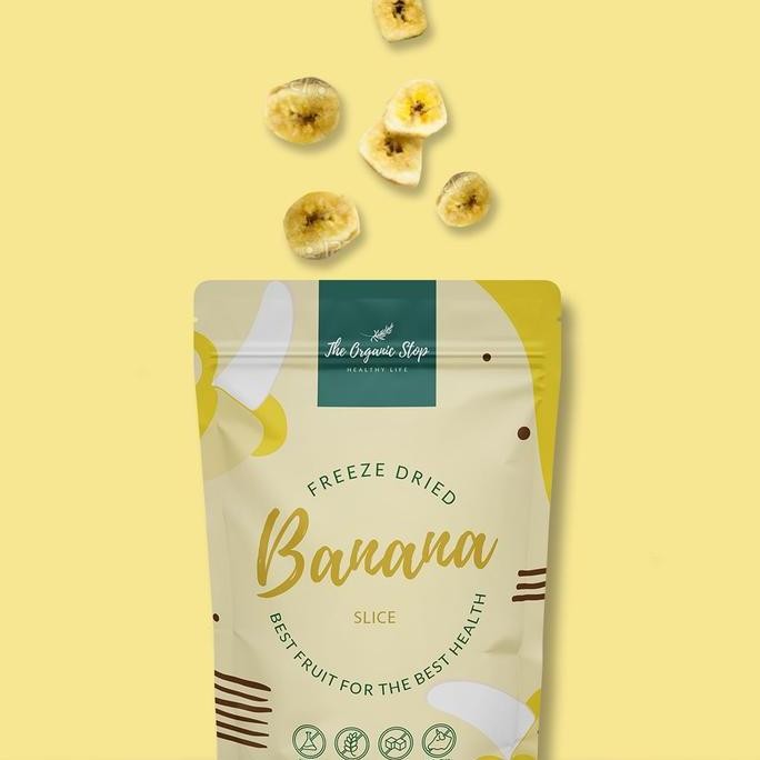 

JB TheOrganicStop Freeze Dried Banana Snack Sehat Buah Pisang 14 gram None