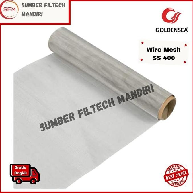 Goldensea Wire Mesh Saringan SS316 #400 Stainless Steel