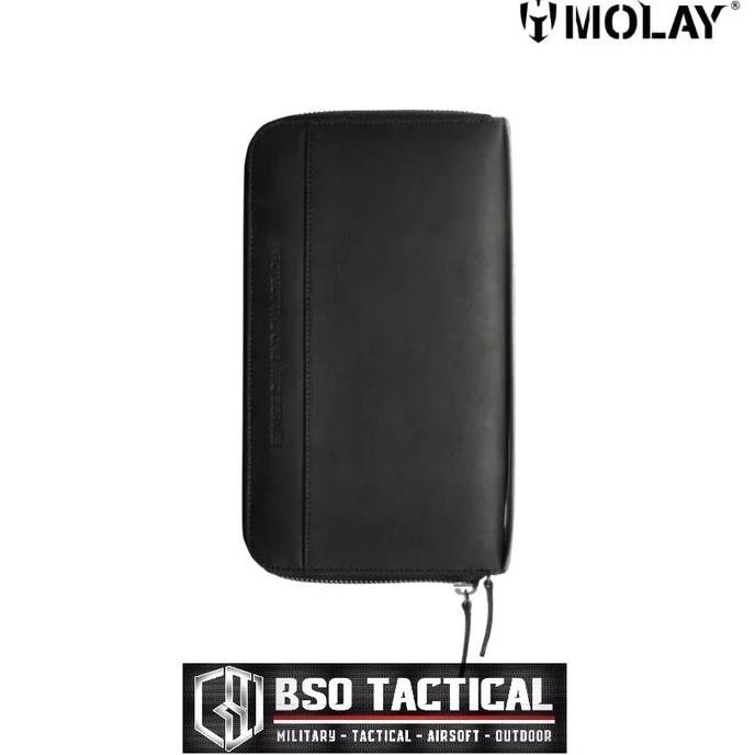 Terlaris Molay Classic Daily Men Clutch Tactical Multicam Black Original