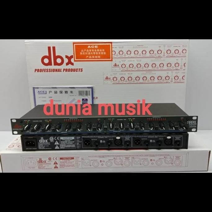 Promo Dbx 166Xl Dbx166Xl Dbx 166 Xl Compressor Limiter Grade A