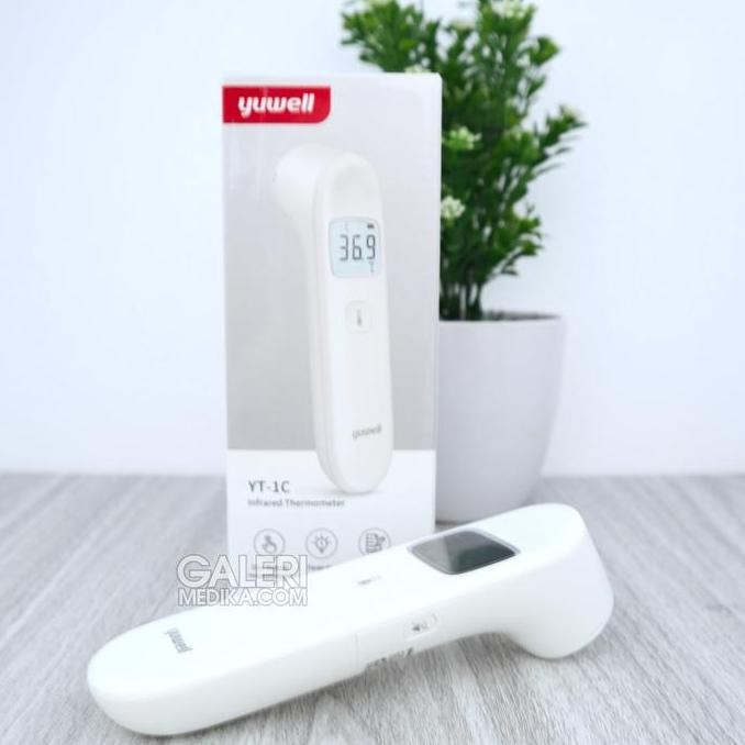 Promo Termometer Infrared Yuwell Yt-1C / Yt1C Non Contact Thermometer