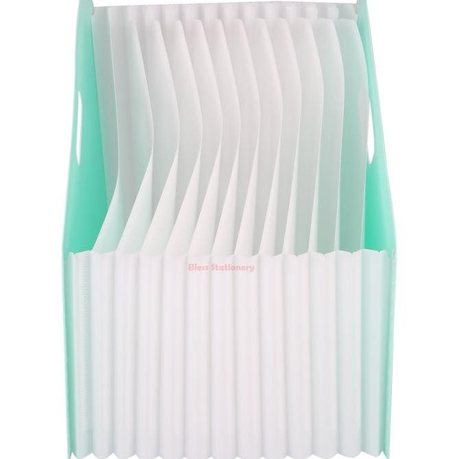 

Deli Box File Standing File Binder Box Magazine File