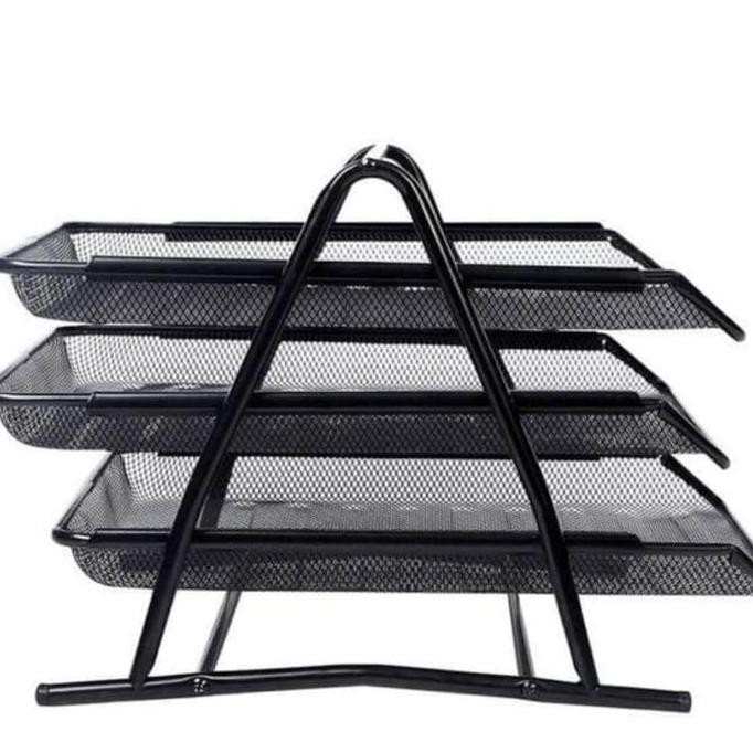 

Paper Tray Besi (3 Susun) Elevated Tray