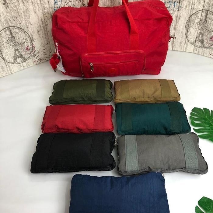 Tas Travel Kipling Lipat P50L18T35Cm Bahan Parasut Premium-Navy Original Dan Terpercaya