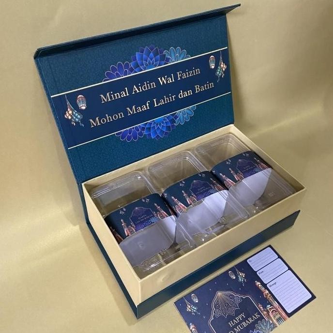 Hard Box Parsel Idul Fitri Kotak Packaging Kue Kering Lebaran Premium AS