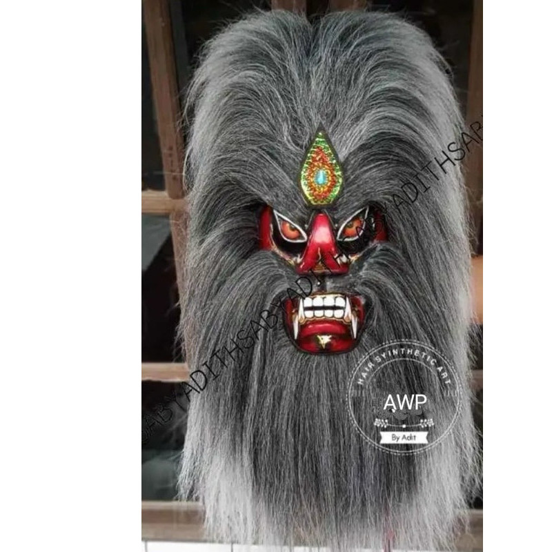 

TOPENG GANONGAN MATA KACA RAMBUT SUPER TEBAL