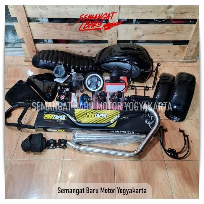 PAKET JAPSTYLE SCRR MEGAPRO FULLSET LENGKAP THE BEST